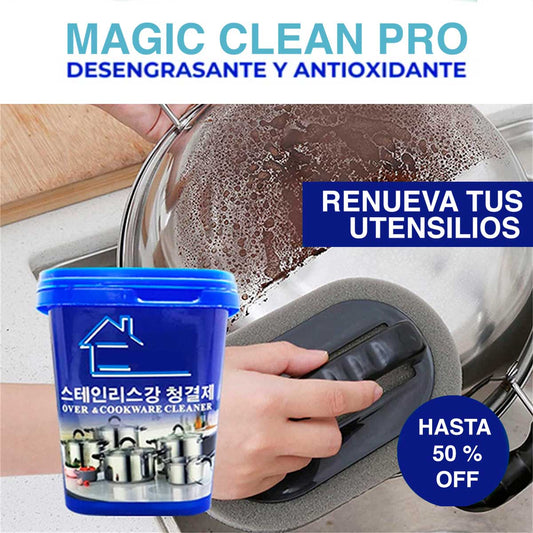 Magic Clean Pro™ LIMPIADOR DE OLLAS // FORMULA COREANA [🔥Últimas Unidades🔥]