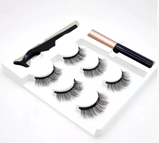 Set 3 Pestañas Magnéticas Reutilizables ★ GODDESS EYELASHES